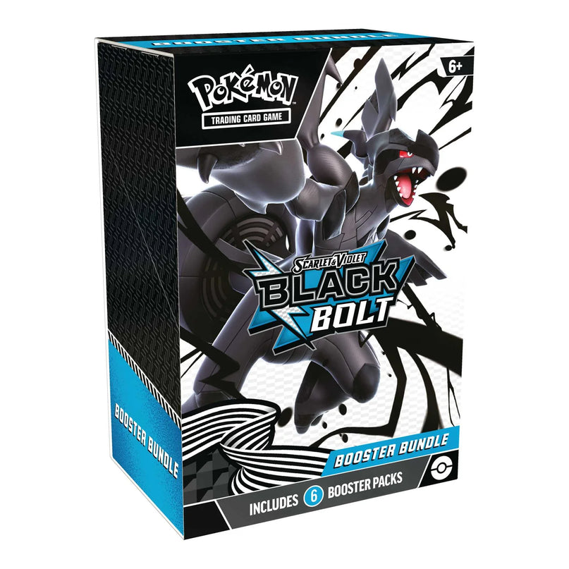 RELEASE 22nd AUG 2025: Pokémon TCG: Scarlet & Violet 10.5 - Black Bolt - Booster Bundle