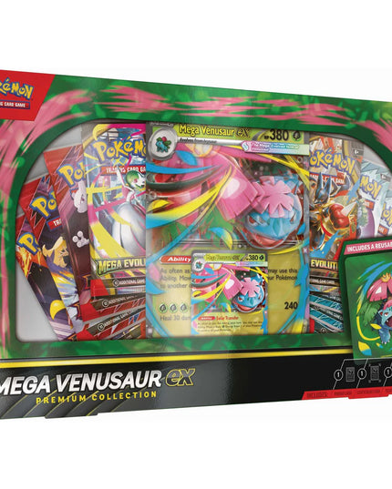 RELEASE 14th NOV 2025: Pokémon TCG: Mega Venusaur ex Premium Collection