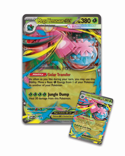 RELEASE 14th NOV 2025: Pokémon TCG: Mega Venusaur ex Premium Collection