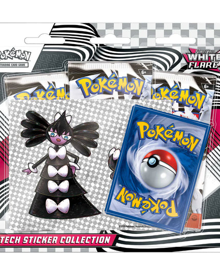 RELEASE 1st AUG 2025: Pokémon TCG: Scarlet & Violet 10.5 - White Flare - Tech Sticker Collection Gothitelle