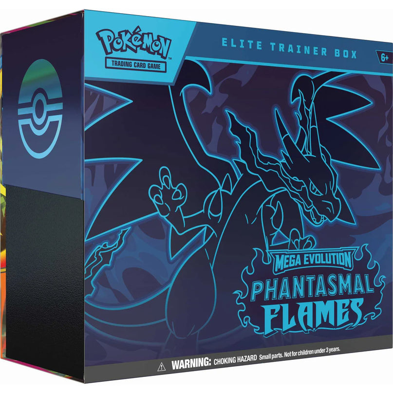 RELEASE 14th NOV 2025: Pokémon TCG: Mega Evolution Phantasmal Flames - Elite Trainer Box