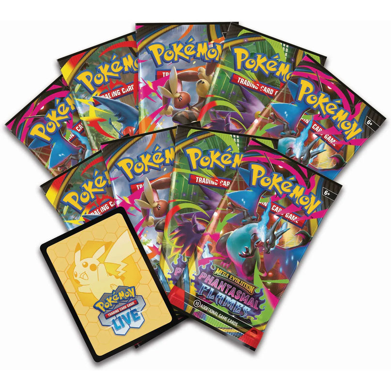 RELEASE 14th NOV 2025: Pokémon TCG: Mega Evolution Phantasmal Flames - Elite Trainer Box