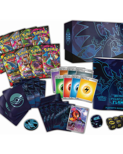 RELEASE 14th NOV 2025: Pokémon TCG: Mega Evolution Phantasmal Flames - Elite Trainer Box