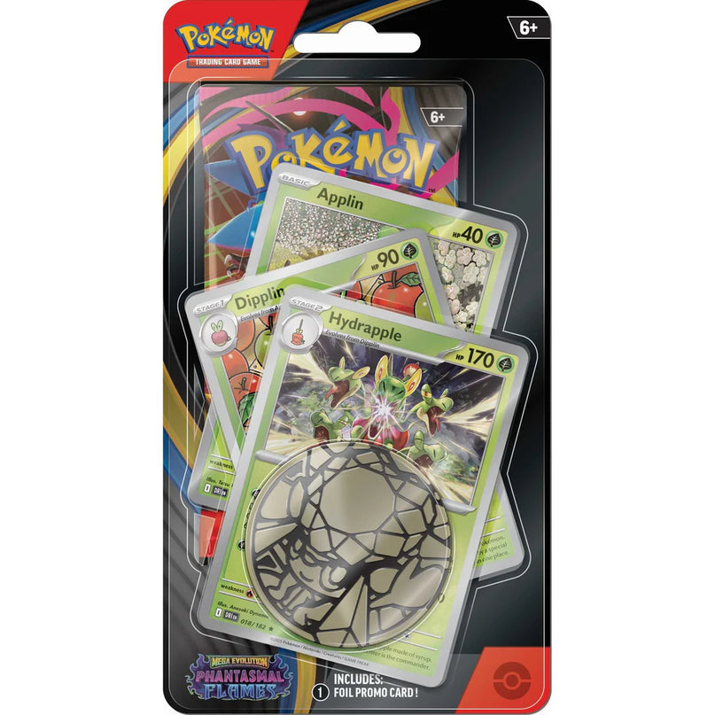 RELEASE 14th NOV 2025: Pokémon TCG: Mega Evolution Phantasmal Flames - Premium Checklane