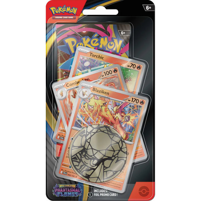 RELEASE 14th NOV 2025: Pokémon TCG: Mega Evolution Phantasmal Flames - Premium Checklane