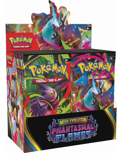 RELEASE 14th NOV 2025: Pokémon TCG: Mega Evolution Phantasmal Flames - Booster Display CDU