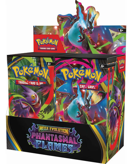 RELEASE 14th NOV 2025: Pokémon TCG: Mega Evolution Phantasmal Flames - Booster Display CDU