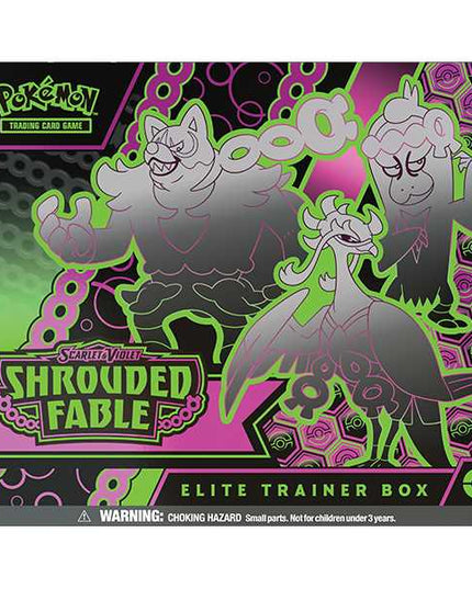 RELEASE 2nd AUGUST 2024: Pokémon TCG: Scarlet & Violet 6.5 - Shrouded Fable - Elite Trainer Box