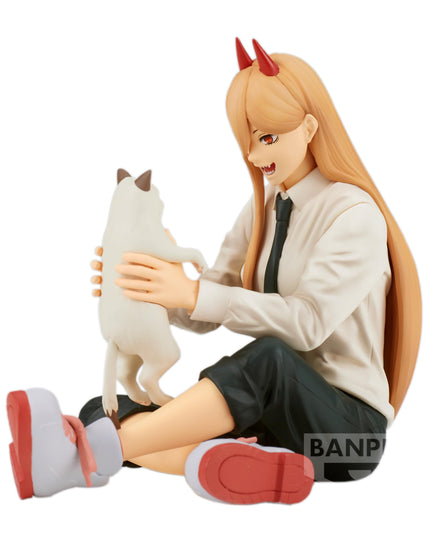 Chainsaw Man - Power & Meowy Vol.2 Break Time Figure 9cm (BANPRESTO)