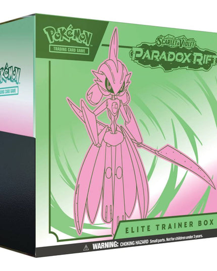 Pokemon TCG - Scarlet & Violet 4 Paradox Rift - Elite Trainer Box Iron Valiant