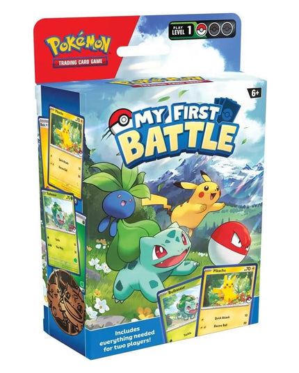 Pokemon TCG - My First Battle - Bulbasaur vs Pikachu / Charmander vs Squirtle