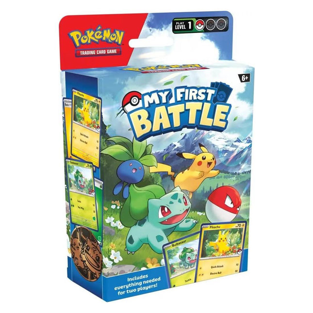 Pokemon TCG - My First Battle - Bulbasaur vs Pikachu / Charmander vs Squirtle
