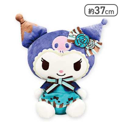 Sanrio - Kuromi & My Melody Mint Chocolate Lolita Plush 37cm (FURYU)