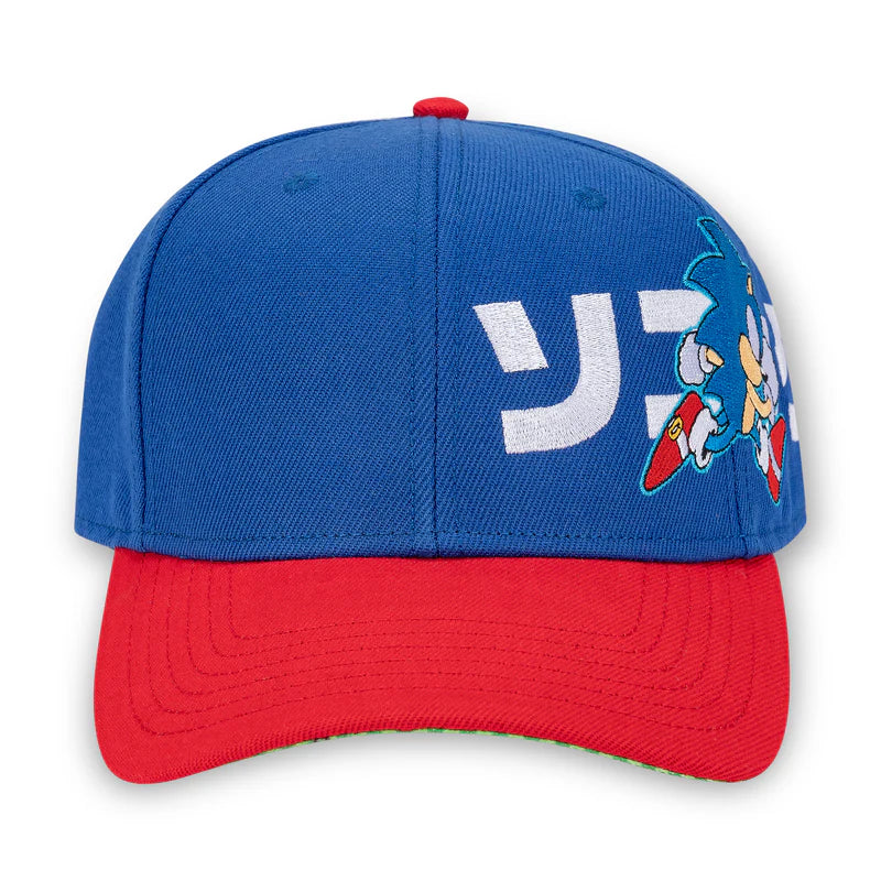 Sonic Kanji Pre-Curved Bill Snapback Cap (BIOWORLD)