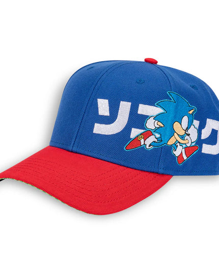 Sonic Kanji Pre-Curved Bill Snapback Cap (BIOWORLD)