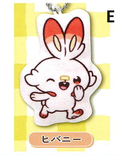 Pokemon - Pokepiece mini cushion mascot Keychain Capsule Toy  (Takara Tomy Arts)