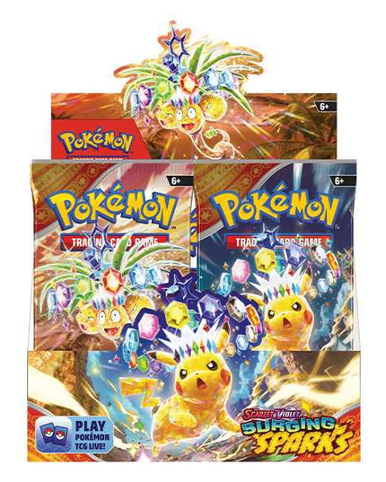 RELEASE 8th NOV 24: Pokemon TCG -  Surging Sparks Booster box (36 Packs)