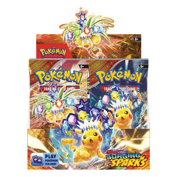 RELEASE 8th NOV 24: Pokemon TCG -  Surging Sparks Booster box (36 Packs)