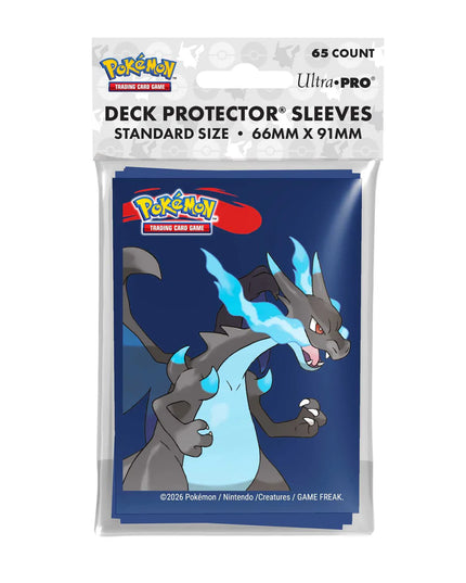 Pokémon: Mega Charizard X 65ct Deck Protectors Sleeves (ULTRA PRO)