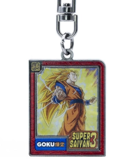 Dragon Ball Z - Goku Super Saiyan 3 Lenticular Metal Keychain (ABYSTYLE)
