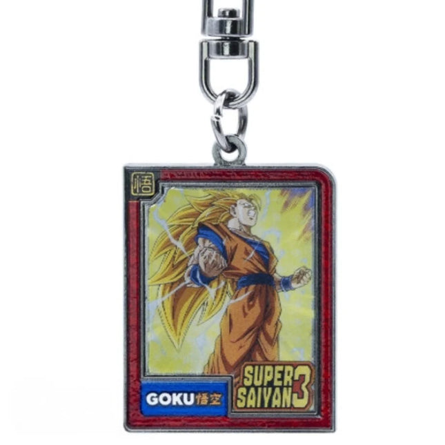 Dragon Ball Z - Goku Super Saiyan 3 Lenticular Metal Keychain (ABYSTYLE)