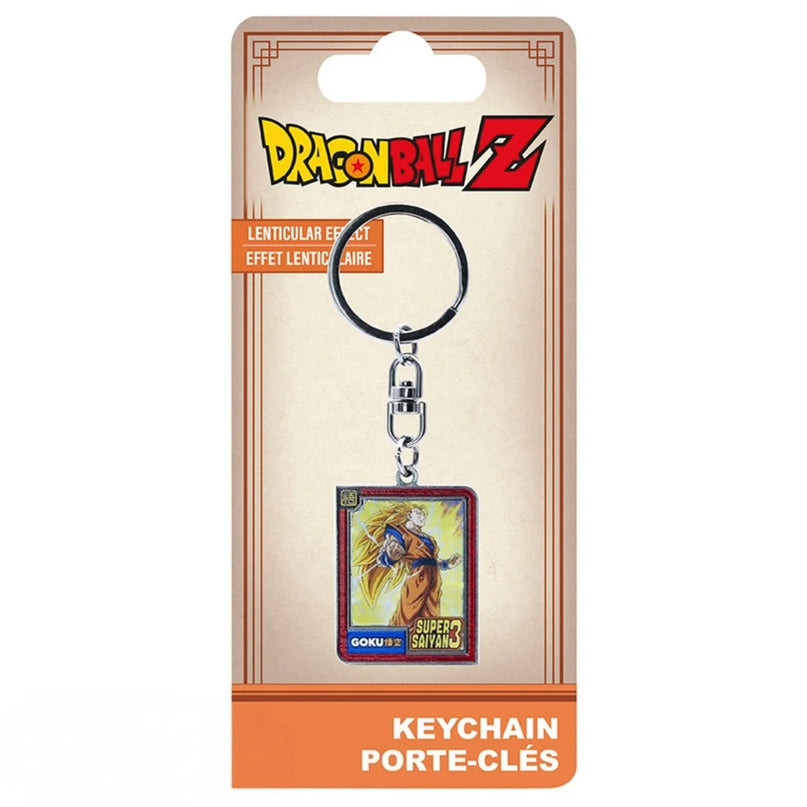 Dragon Ball Z - Goku Super Saiyan 3 Lenticular Metal Keychain (ABYSTYLE)