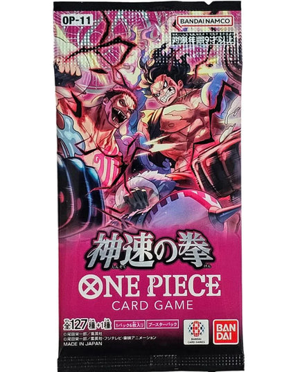 One Piece TCG - A Fist of Divine Speed OPK-11 *Korean Ver* Booster Pack