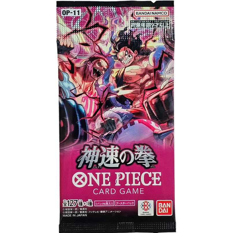One Piece TCG - A Fist of Divine Speed OPK-11 *Korean Ver* Booster Pack