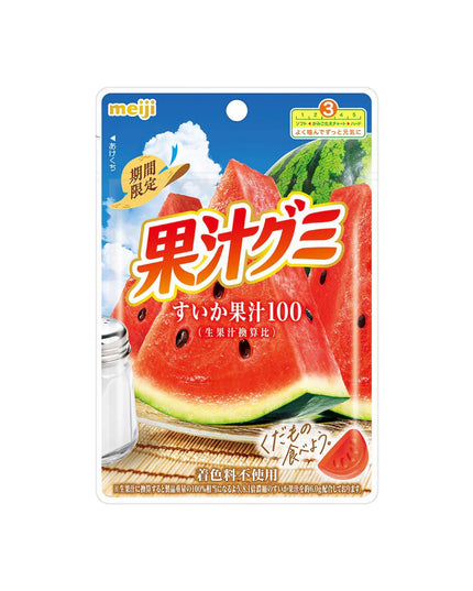 Watermelon Juice Gummy 47g (MEIJI)
