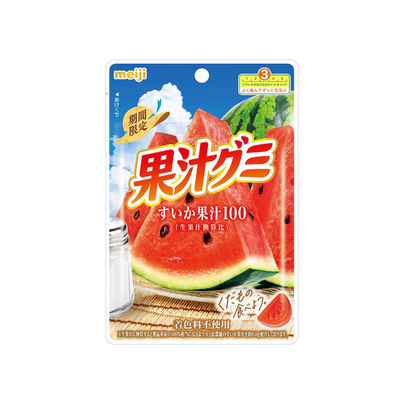 Watermelon Juice Gummy 47g (MEIJI)