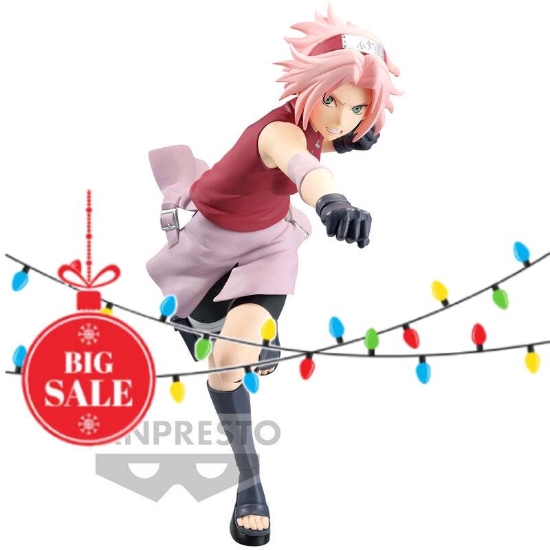 Naruto Shippuden - Sakura Haruno Vibration Stars Figure 16cm (BANPRESTO)