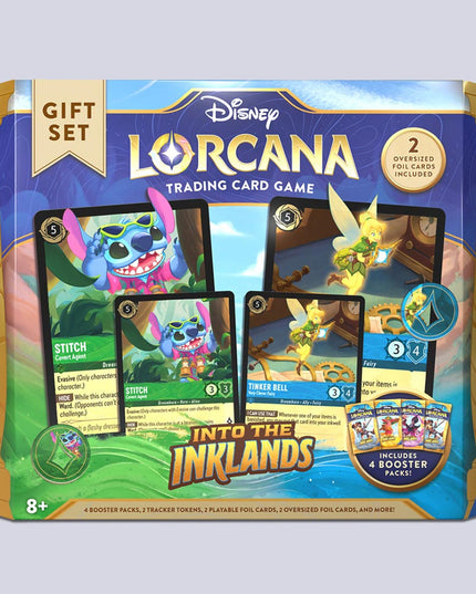 Disney Lorcana Trading Card Game Series 3: Into the Inklands – Gift Set