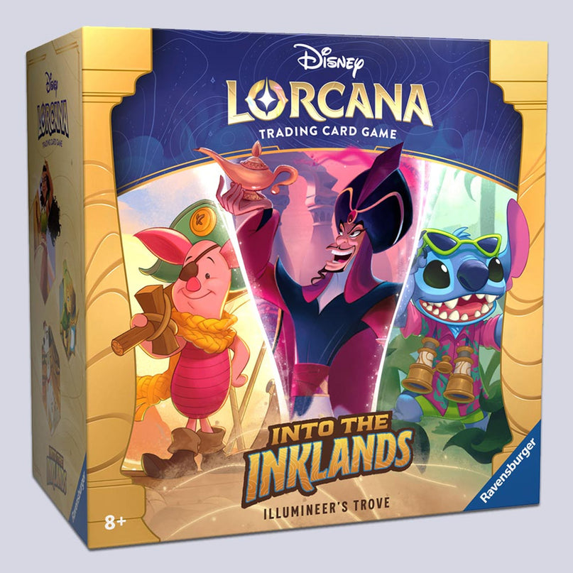 Disney Lorcana Trading Card Game Series 3: Into the Inklands – Trove Trainer Set -  PREORDER 8th MARCH