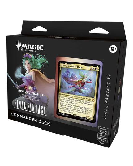 RELEASE 13th June 2025: Magic The Gathering - Final Fantasy (1 x Commander Deck)