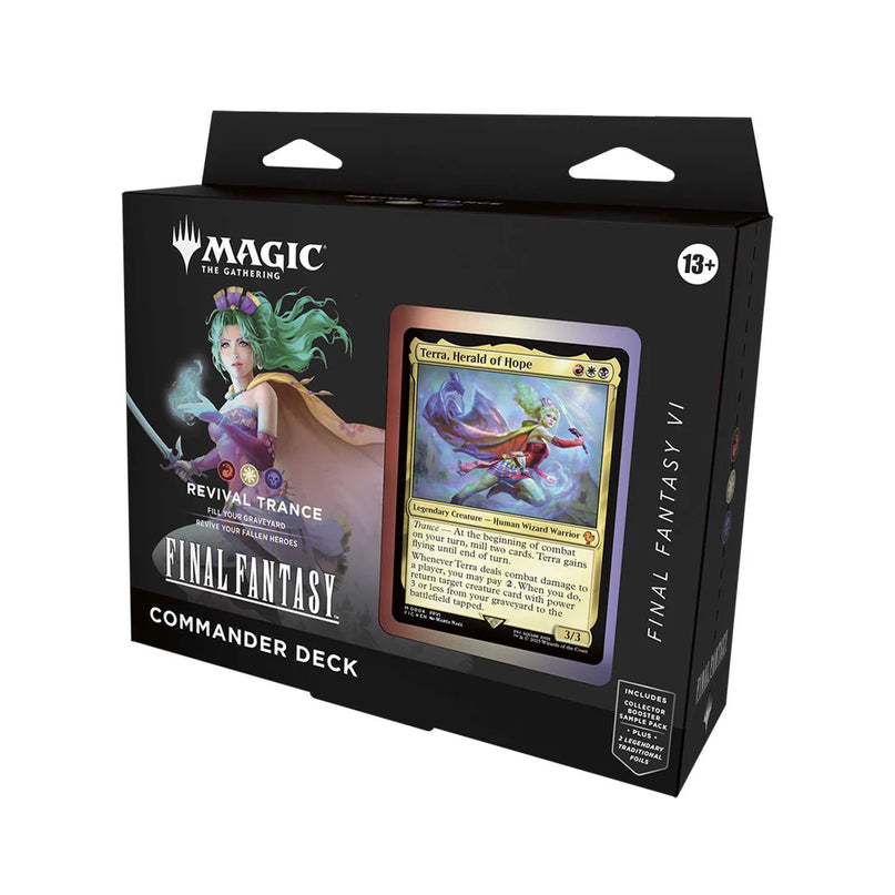 RELEASE 13th June 2025: Magic The Gathering - Final Fantasy (1 x Commander Deck)