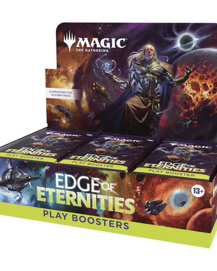 RELEASE 1st AUG 2025: Magic The Gathering Edge of Eternities Play BoosterBox (30 packs)