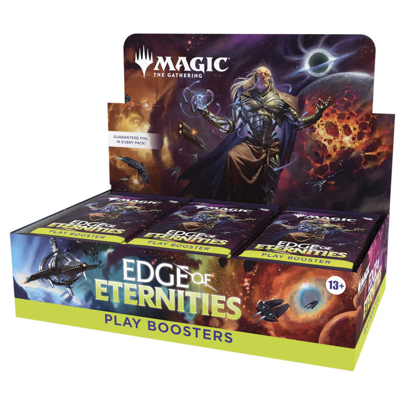 RELEASE 1st AUG 2025: Magic The Gathering Edge of Eternities Play BoosterBox (30 packs)