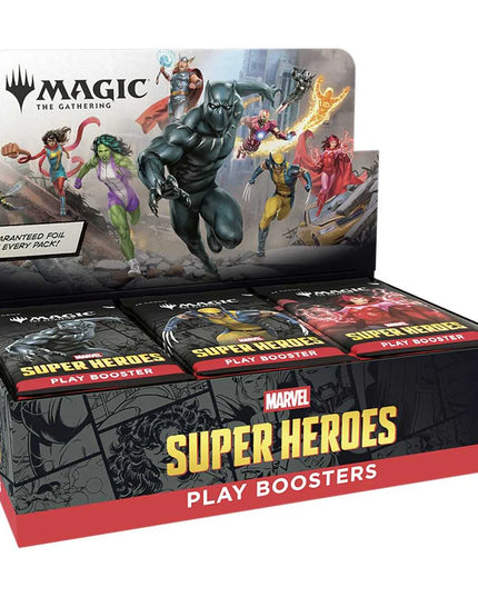 RELEASE 26th JUNE 2026: Magic: The Gathering: Marvel Super Heroes Play Booster PREORDER