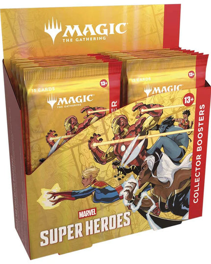 RELEASE 26th JUNE 2026: Magic: The Gathering: Marvel Super Heroes Collector Booster Box PREORDER