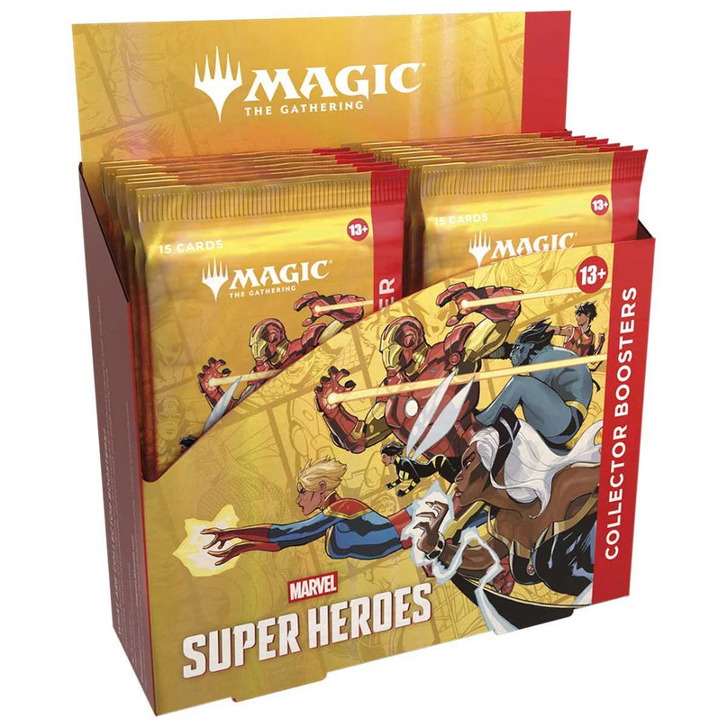 RELEASE 26th JUNE 2026: Magic: The Gathering: Marvel Super Heroes Collector Booster Box PREORDER