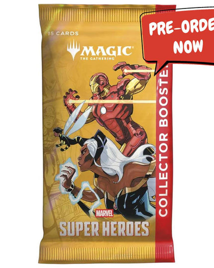 RELEASE 26th JUNE 2026: Magic: The Gathering: Marvel Super Heroes Collector Booster Pack PREORDER