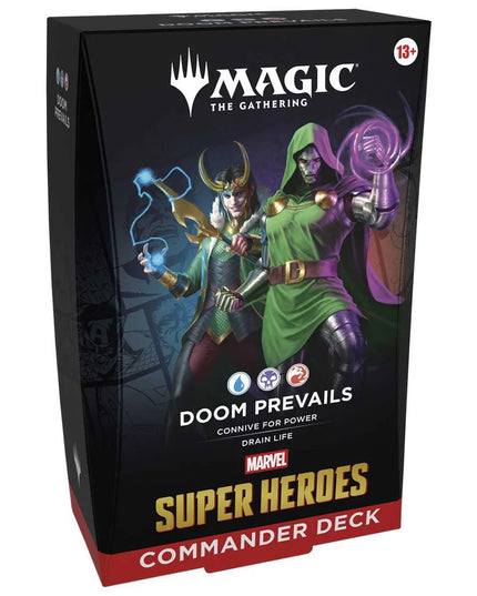 RELEASE 17th JUNE 2026: Magic: The Gathering: Marvel Super Heroes Commander Deck PREORDER