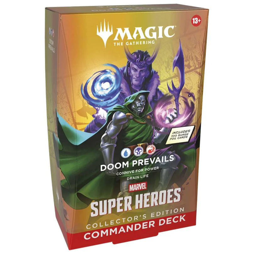 RELEASE 26th JUNE 2026: Magic: The Gathering: Marvel Super Heroes Collector Commander Deck PREORDER