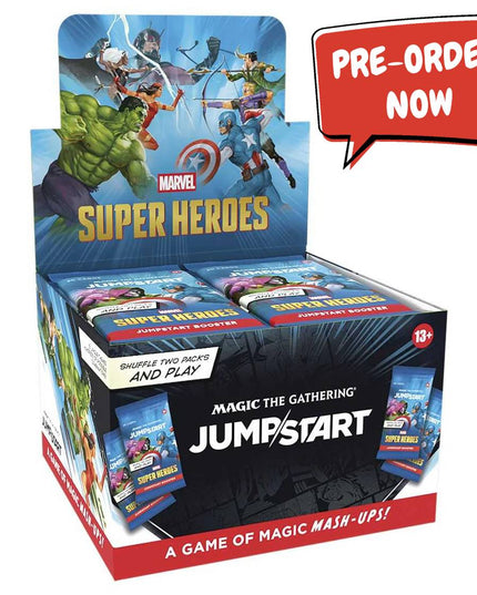 RELEASE 26th JUNE 2026: Magic: The Gathering: Marvel Super Heroes Jumpstart Booster PREORDER
