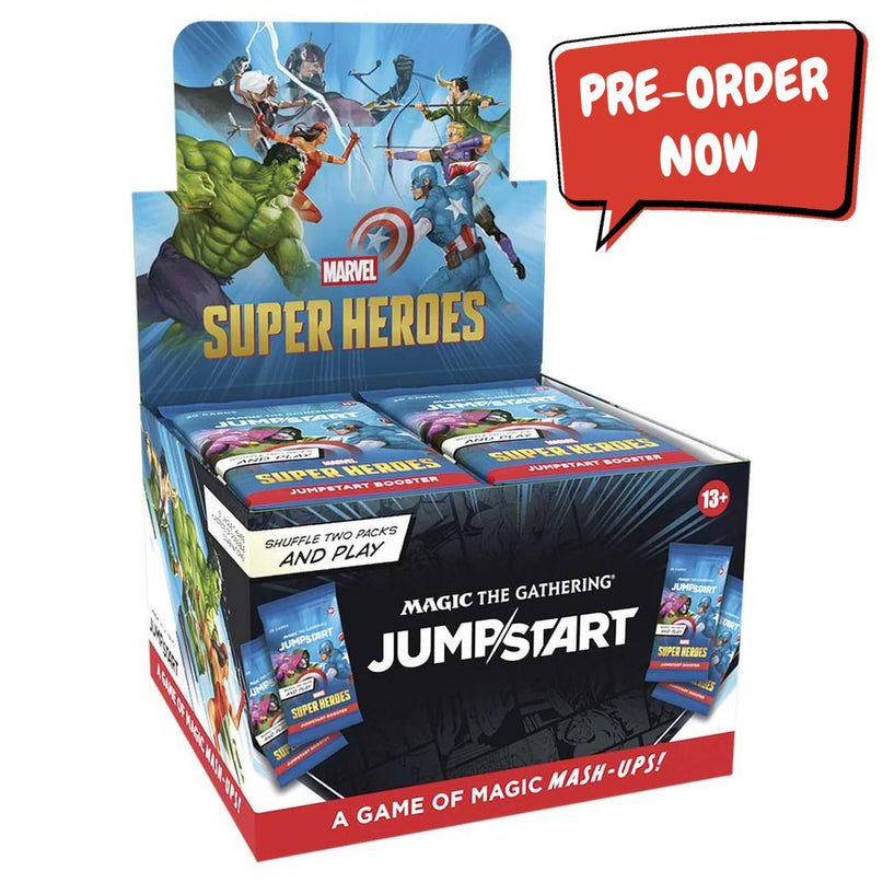 RELEASE 26th JUNE 2026: Magic: The Gathering: Marvel Super Heroes Jumpstart Booster PREORDER