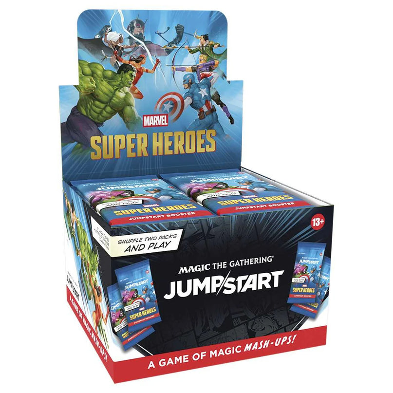 RELEASE 26th JUNE 2026: Magic: The Gathering: Marvel Super Heroes Jumpstart Booster PREORDER