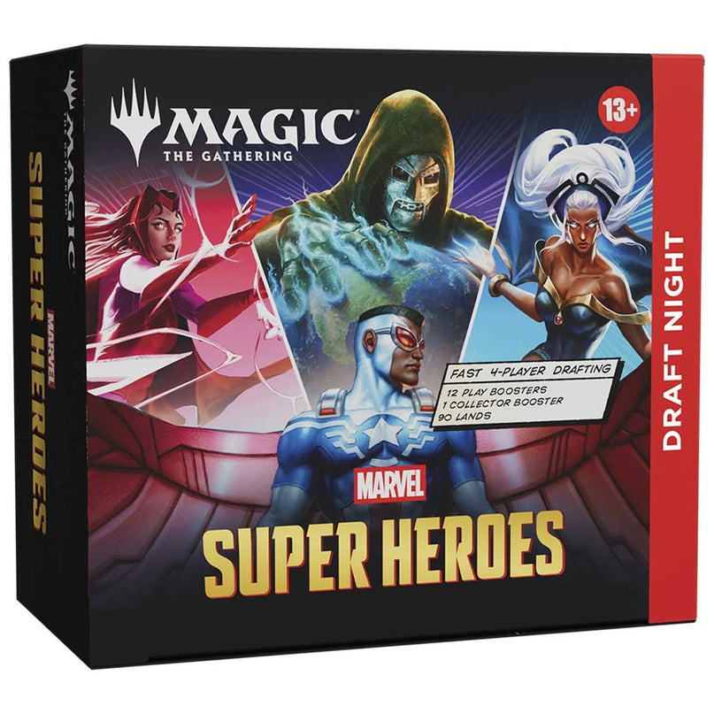 RELEASE 17th JULY 2026: Magic: The Gathering: Marvel Super Heroes Draft Night PREORDER