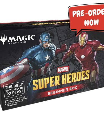RELEASE 26th JUNE 2026: Magic: The Gathering: Marvel Super Heroes Beginner Box PREORDER