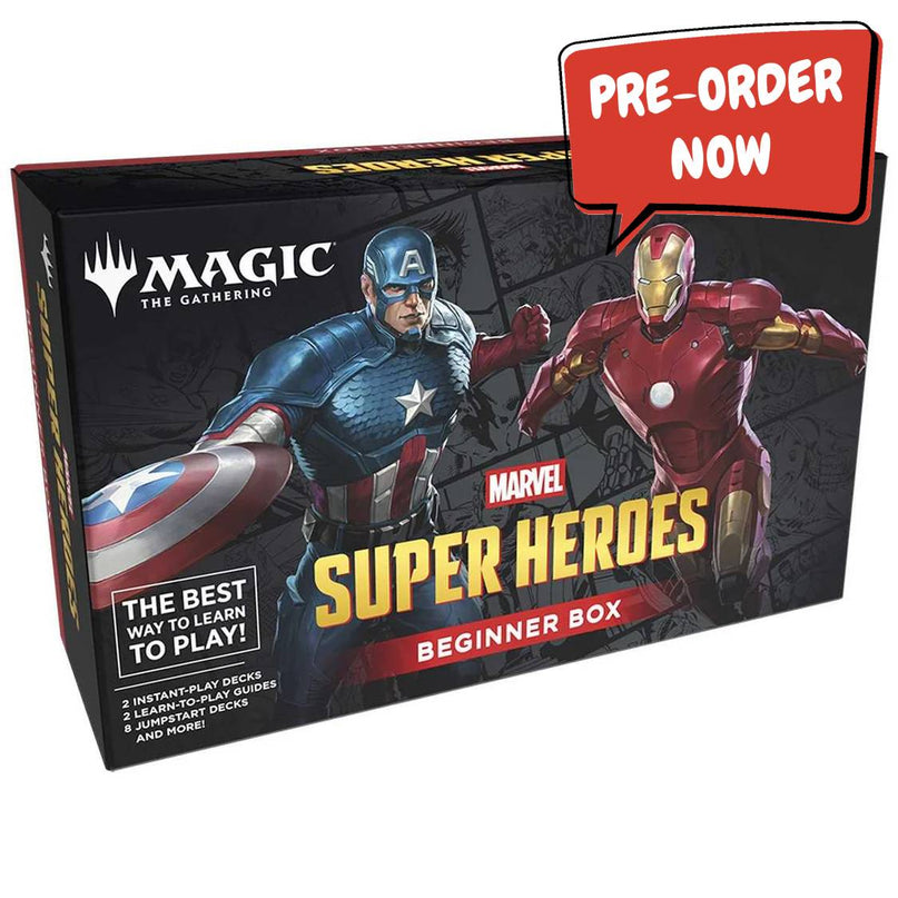 RELEASE 26th JUNE 2026: Magic: The Gathering: Marvel Super Heroes Beginner Box PREORDER