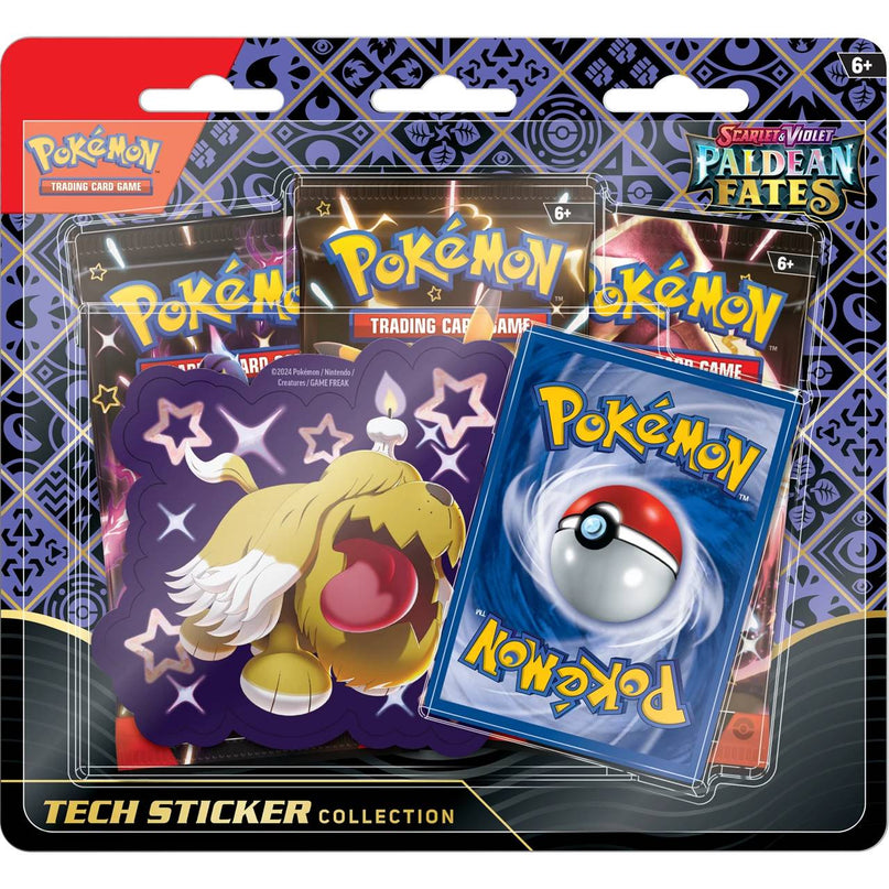 Pokemon TCG - Scarlet & Violet 4.5 Paldean Fates Tech Sticker Box Greavard